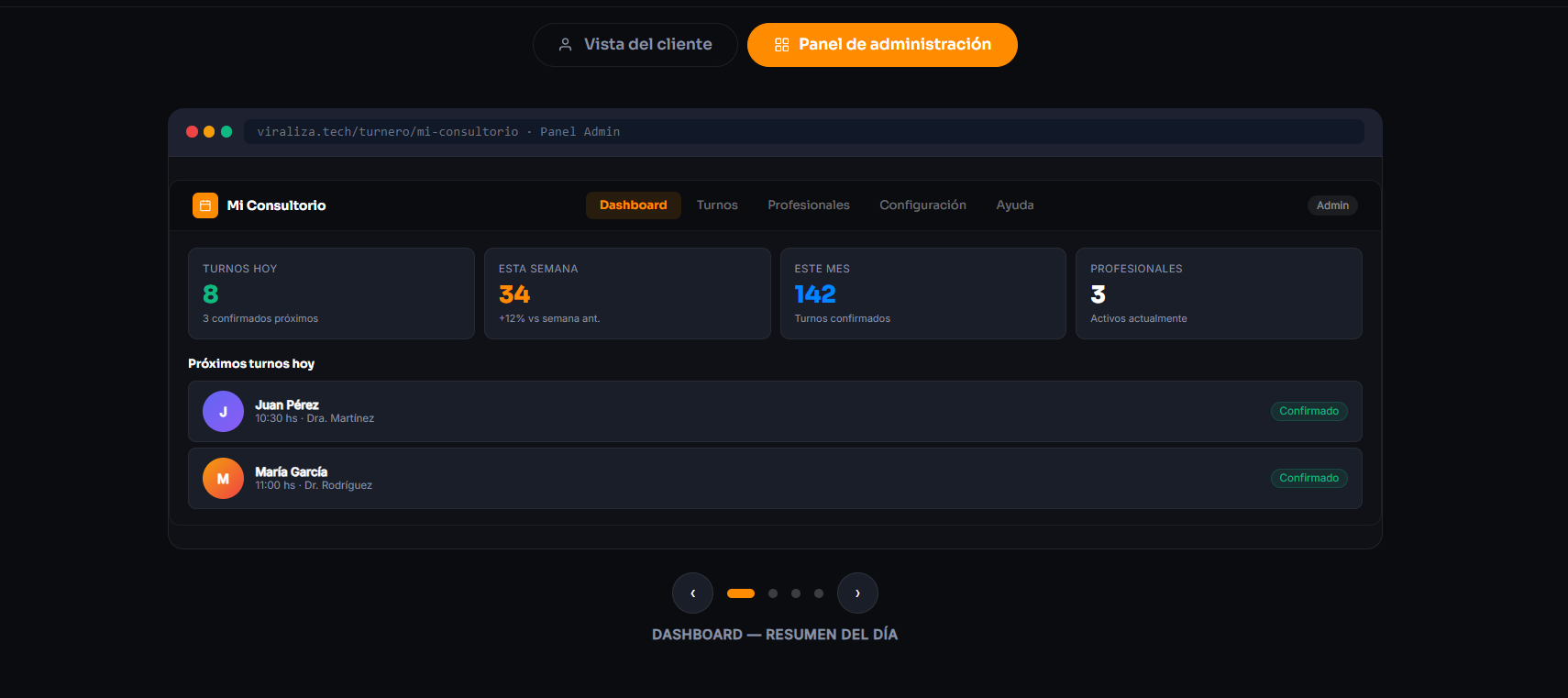 Sistema de Gestión de Turnos